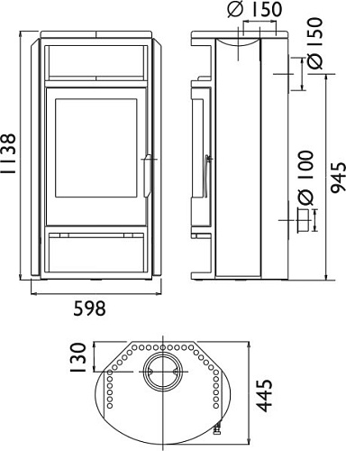 Polar 6, гранит кашмир, с верхней плитой_2